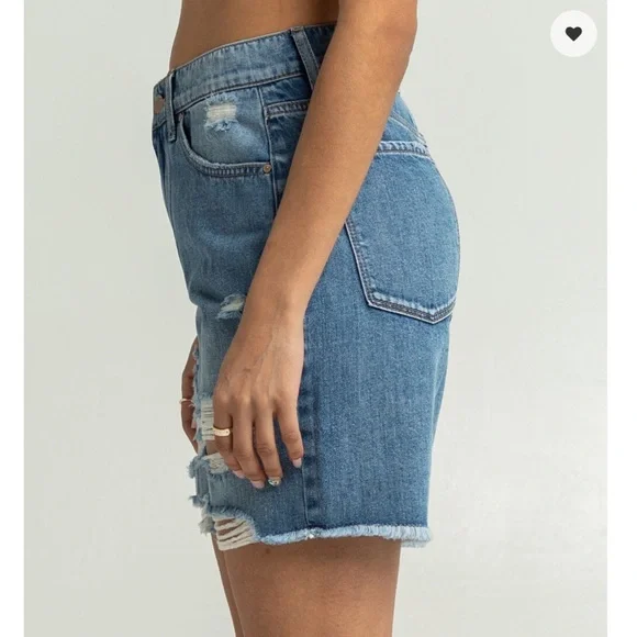 NWT RSQ Boyfriend Denim Shorts - Picture 5 of 7